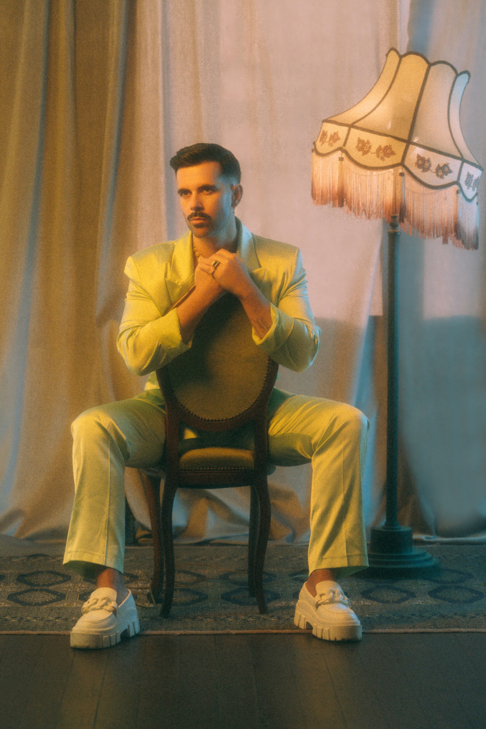 Yellow chair vertical